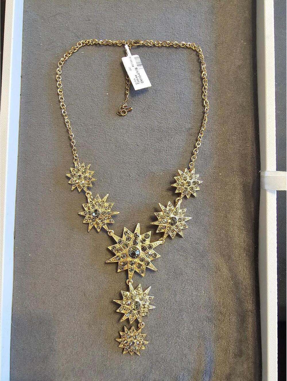 Starburst Y Necklace